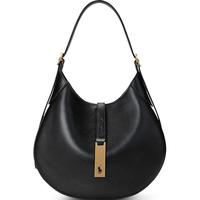 拉夫劳伦 Polo ID 真皮单肩包 小号