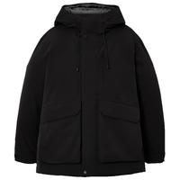JACK&JONES 225312015 加厚保暖 纯黑色 M(175) 男士羽绒服