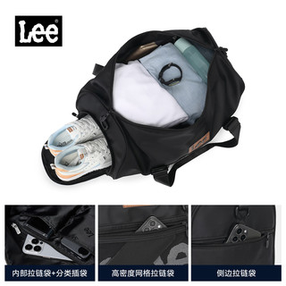 Lee 李短途旅行包 橄榄绿 大容量干湿分离运动背包