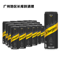 移动端、京东百亿补贴：怡泉 Coca-Cola 可口可乐 怡泉Schweppes 无糖零卡苏打水330ml*24罐