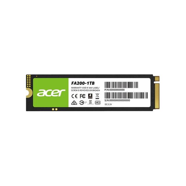 宏碁 FA200 SSD固态硬盘PCle4.0 M.2固态笔记本 500GB