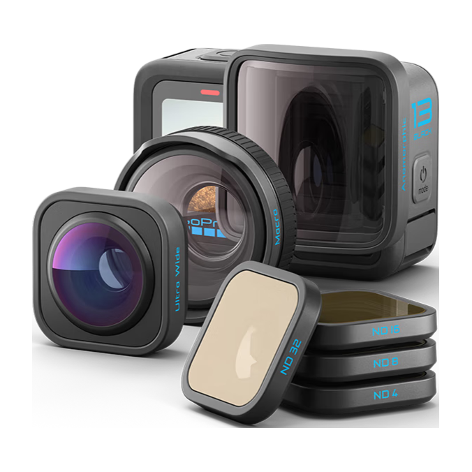 GoPro HERO13 Black 运动相机 全能镜头套装