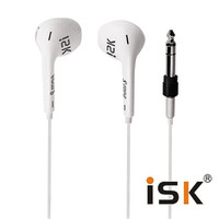 声科 iSK SEM2 半入耳式有线耳机 白色 3.5mm