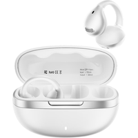 觅声北极星Polaris耳夹式蓝牙耳机HiFi骨传导概念开放式不入耳游戏运动超长续航通话降噪 北极星极昼白-LDAC高清解码