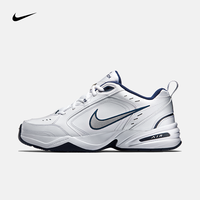 NIKE 耐克 Air Monarch 4 White Navy 男子训练鞋 415445-102 白银 40