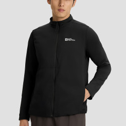 Jack Wolfskin 25秋冬新PRELIGHT轻量仿生绒三合一冲锋衣A66118 黑色/6000 S
