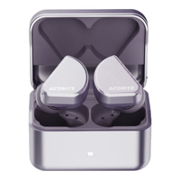 弱水时砂【2025】锆势蓝牙耳机真无线入耳式高音质通话降噪长续航游戏音乐耳机适配苹果华为小米 樱紫丨深海降噪+超高音质+35H续航