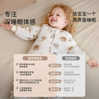 88VIP：嫚熙 婴儿夹棉分腿睡袋秋冬儿童加厚防寒恒温防踢被宝宝防惊跳睡袋