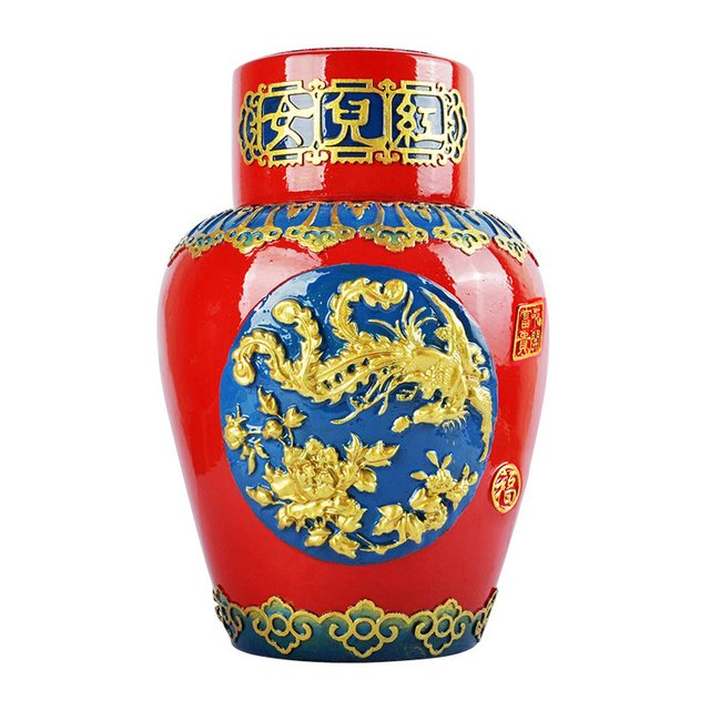 女儿红 女神花雕浮雕黄酒 2.5L 坛装