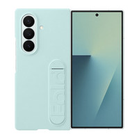 三星（SAMSUNG）Galaxy Z Fold7 硅胶保护壳 手机壳 薄荷绿