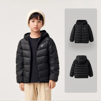 ASICS 亚瑟士 儿童童装2025冬季男童三防轻薄羽绒服排骨保暖运动外套女童
