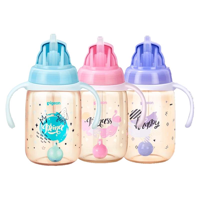 magmag重力球吸管杯PPSU儿童水杯学饮杯9月+ 贝亲店