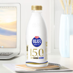 光明 5.0优倍原生高钙超鲜纳滤牛乳780ml*3瓶 牛奶