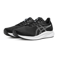 ASICS 亚瑟士 跑步鞋男鞋缓震回弹运动鞋舒适透气耐磨跑鞋 PATRIOT 13 黑色/白色 43.5