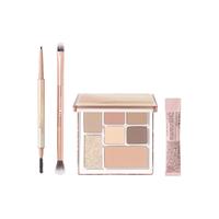 橘朵 【爆品】七色眼影盘腮红修容一体盘日常淡妆眉笔眼影防水持久