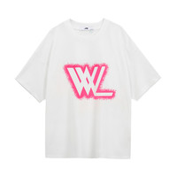 TheVWL VWL 于文文浪姐同款喷墨logo短袖T恤 VWLUCP221219001