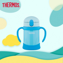 THERMOS 膳魔师 FHV-250 保温吸管杯 250ml 蓝色