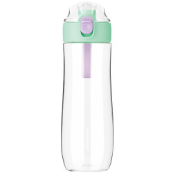 LOCK&LOCK 乐扣乐扣 ABF782782组合 塑料吸管杯 530ml 浅绿色