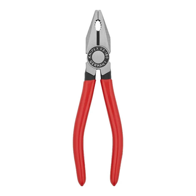 凯尼派克（KNIPEX）03 01 180 钢丝钳老虎钳工业级多功能型省力断线钳平口钳