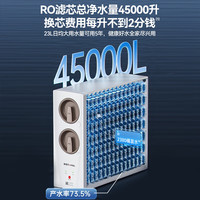 国家补贴:ANGEL 安吉尔 净水器家用直饮机玉龙SE1000G大通量 厨下式反渗透过滤净水机J3673-ROC120 b型