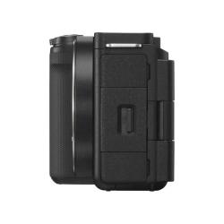 索尼 精准对焦 APS-C画幅微单相机+电池+座充  单头套机 18-135mm 黑色
