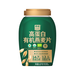 西麦 高蛋白有机燕麦片1.02kg