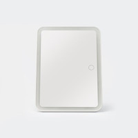 無印良品 MUJI(無印良品 )LED化妆镜 梳妆镜智能补光美妆镜台式便携镜子