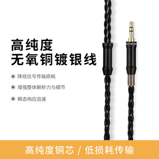 SIVGA M300 黑檀木外壳 大动圈 HIFI有线耳机 3.5mm