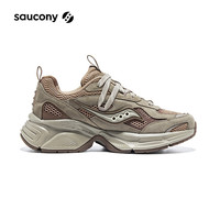 Saucony索康尼2K CAVALRY秋冬复古休闲跑步鞋运动老爹鞋 咖啡棕6 39