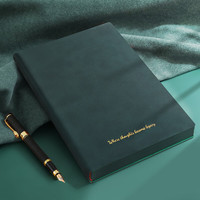 朗捷 商务笔记本文具创意记事本子加厚日记本A5活页本日程本定制