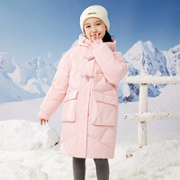 ABC KAIA ABCKAIA 女童羽绒服中长款 加厚防寒冬装