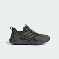 adidas 阿迪达斯 TRACEFINDER 2舒适户外越野跑鞋男女 灰橄榄绿/半冲击橙   42