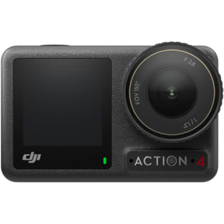大疆（DJI）Action 5运动相机 Osmo Action 5 Pro / Action 4 摩托车行车记录仪 骑行 滑雪防抖 手持 vlog相机 Action4 标准版 视角套餐：挂脖支架+背包夹+128G卡+读卡器