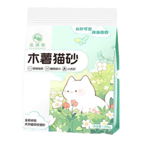 瓜洲牧 纯木薯猫砂 2.5斤*2包
