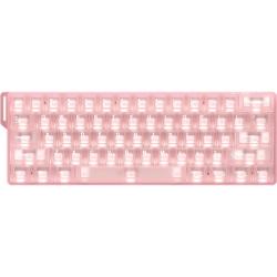 达尔优 8K回报率 磁轴键盘  冰刃磁轴 晨雾粉 RGB