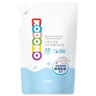 狮王 婴儿洗衣液宝宝酵素温和去污 500ml*2瓶