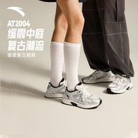 ANTA/安踏 复古 女士跑步鞋 象牙白、银、基础黑