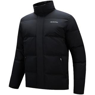 安踏 面包羽绒服丨短款运动羽绒服男冬季防风保暖立领外套