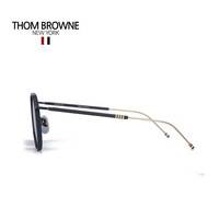 汤姆 布朗（THOM BROWNE）太阳镜圆形男驾驶复古遮阳墨镜女TBS125 A-03