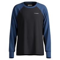 Moody Tiger moodytiger儿童长袖25秋冬上衣运动插肩袖男女童柔软舒适速干T恤