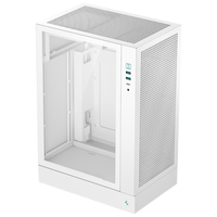 九州风神（DEEPCOOL）CH170PLUS MATX立式机箱白色电脑机箱(支持240水冷/164mm风冷/140mm以内电源/Type-C） CH170PLUS白(MATX/立式机箱)
