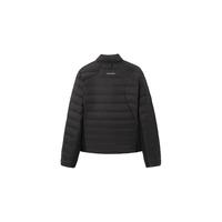 太平鸟 白鸭绒羽绒服简约时尚短款中长款 羽绒服黑色 S