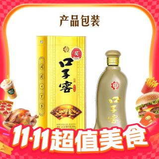 口子窖 5年型 46度 兼香型白酒 500ml（送六年小酒一瓶）