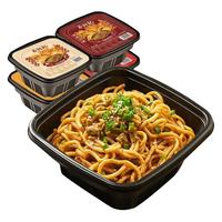 蔡林记 255g*5盒装免煮鲜拌热干面武汉特产盒装方便面早餐方便速食面