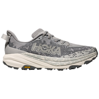 HOKA ONE ONE男款秋季飞速羚羊 6越野跑步鞋SPEEDGOAT 6轻量抓地缓震 恒星灰/石膏白 45