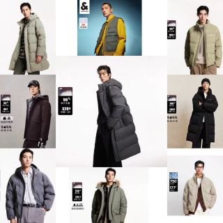 JACK&JONES 杰克琼斯 男士加厚羽绒服合集
