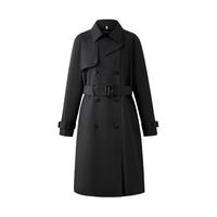 【无氟防水】PRICH复古知识分子风廓形风衣2025冬气质外套女