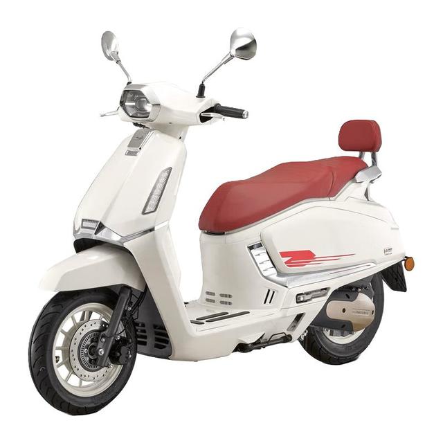 钱江 阳光迪诺150CC踏板摩托车性价比水冷4气门 前后ABS＋TCS 象牙白