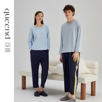 淳度 淳 男女款家居服秋天套装 浅蓝色/藏蓝色