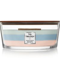 WoodWick 香薰蜡烛海洋三部曲 室内香氛生日礼物送女友